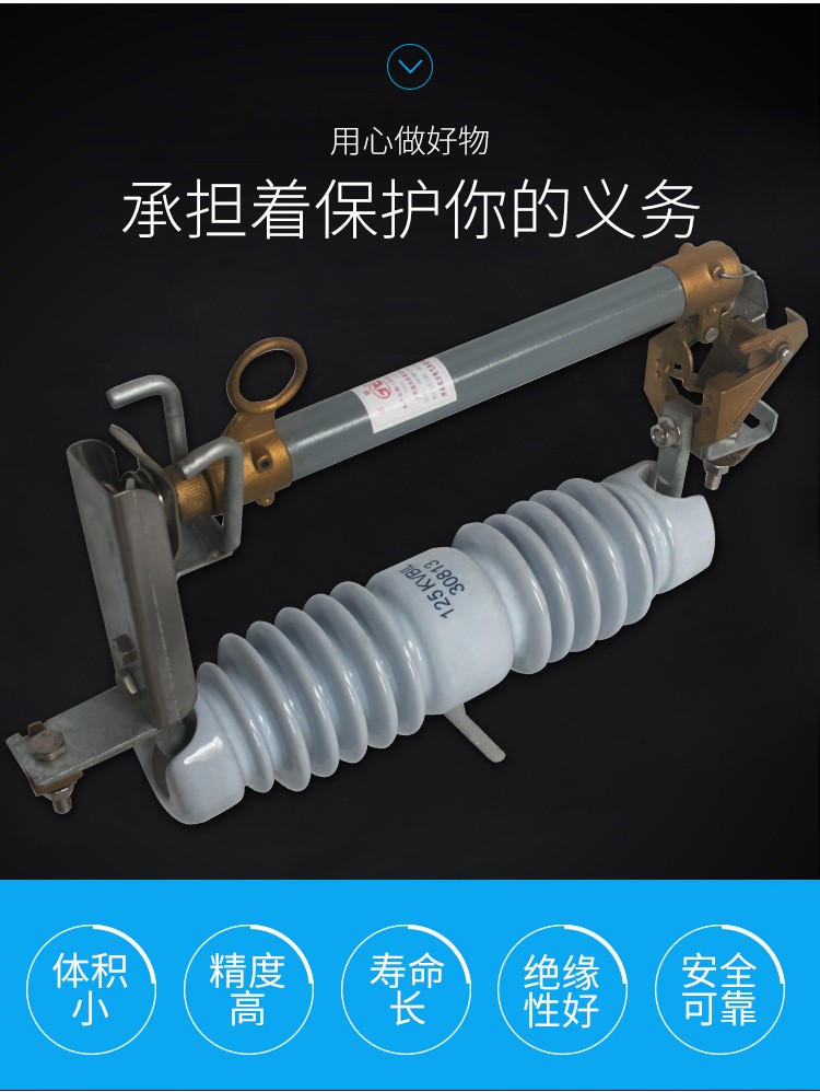 RW5-35/100A 200A drop type fuse for 40.5KV high-voltage fuse substation