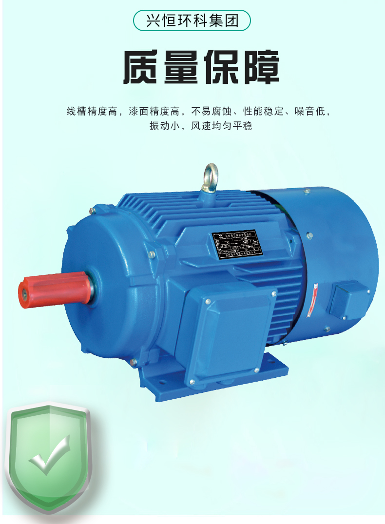 Horizontal explosion-proof motor CT4 national standard copper wire motor Xingheng Huanke energy-saving motor