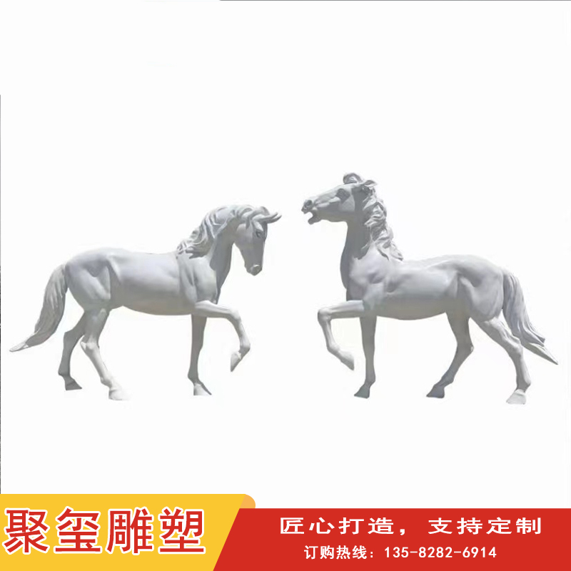 Juxi cast copper simulation horse sculpture, large galloping thousand mile horse simulation animal landscape copper ornaments