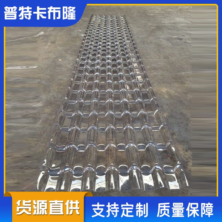 PC中空阳光板采光瓦 双层隔热保温温室大棚雨棚车棚屋面可定制