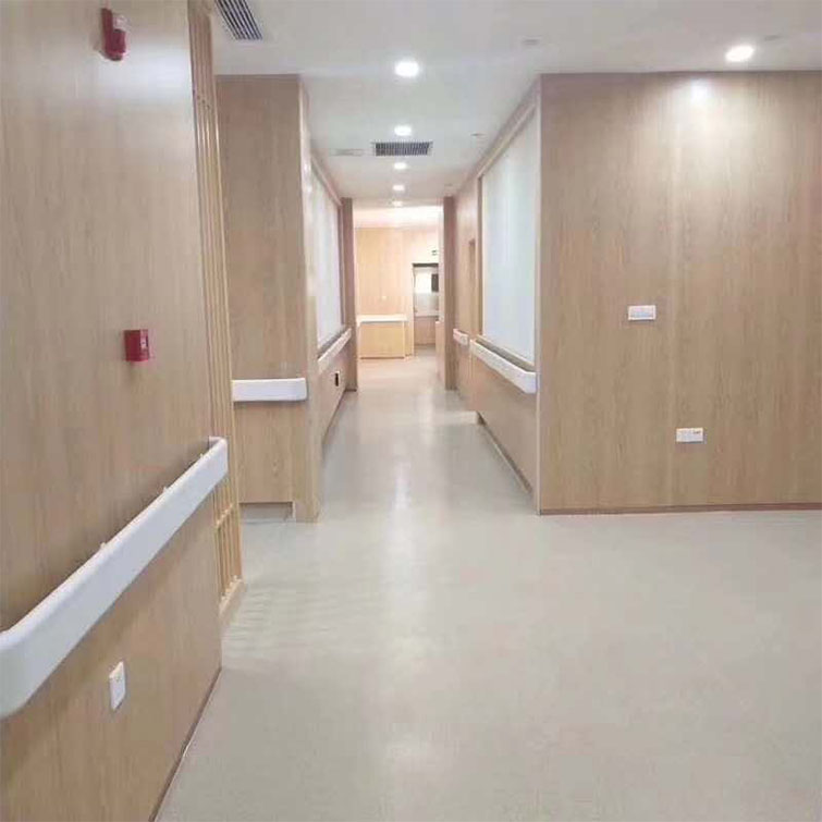 Hospital medical corridor anti-collision handrail Elderly care home PVC wall handrail A-509