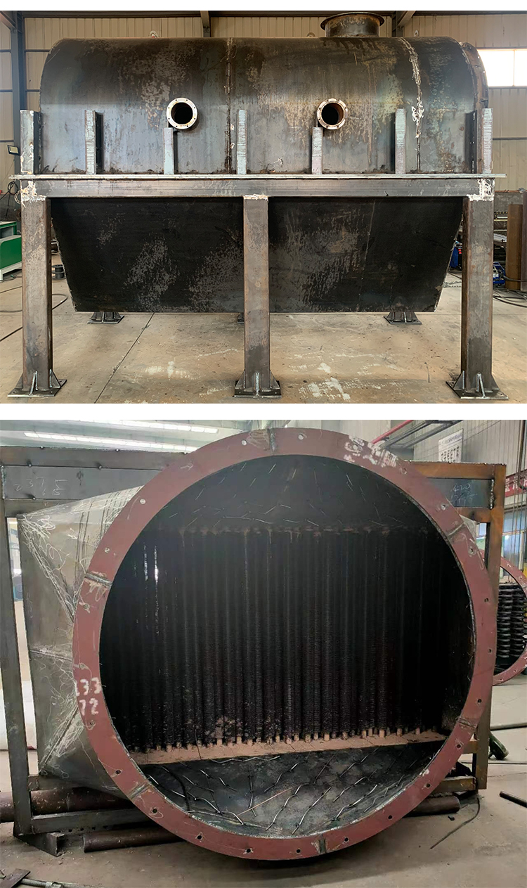 High temperature flue gas heat exchanger High temperature flue gas reuse Air preheater waste heat recovery and exchange