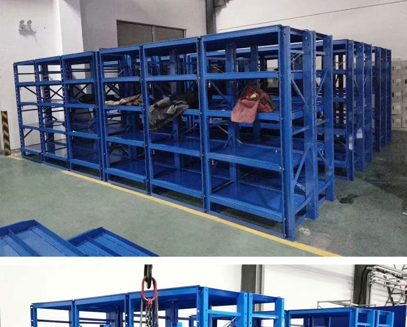 Fully open detachable modular mold frame, heavy storage storage shelf, display rack, drawer type iron frame