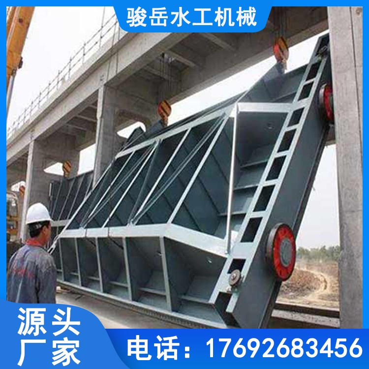 钢制平面滑动方闸门 排水渠用 结构紧凑密封好 防腐蚀