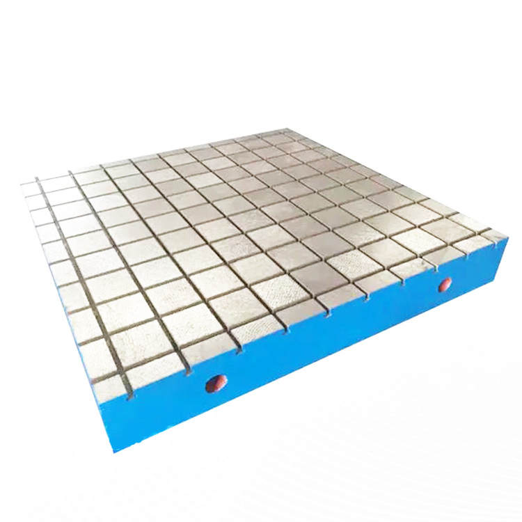 Junjian Brand Inspection Basic Platform Cast Iron Plate Measuring Tool Cast Iron Scribing Plate with High Accuracy