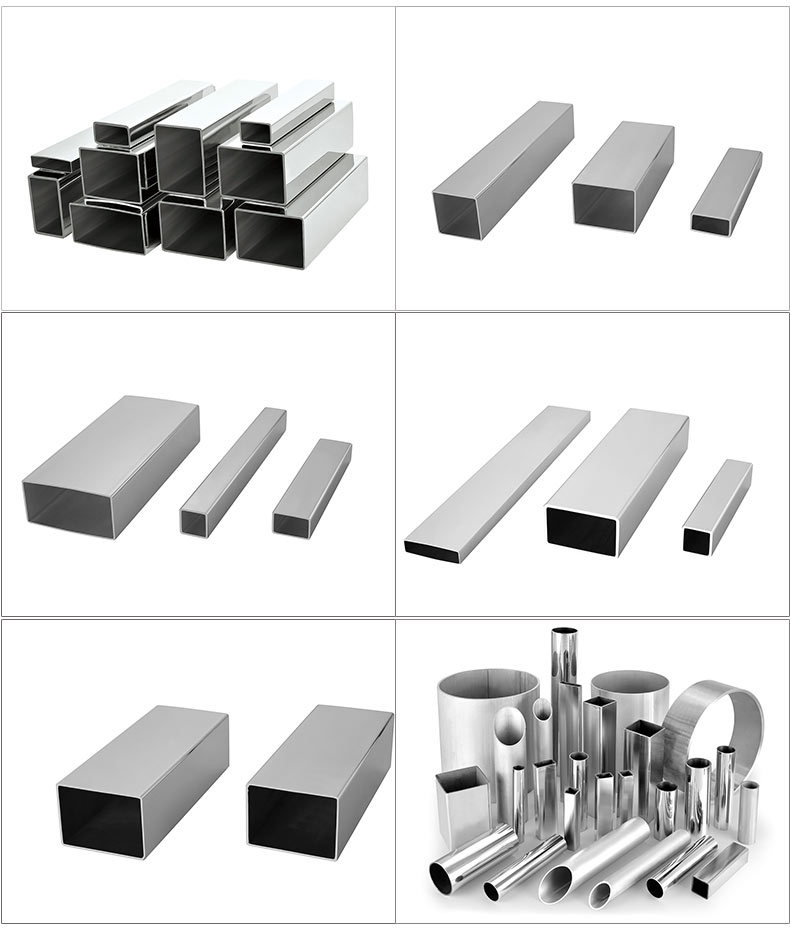 SS304 stainless steel rectangular pipe exported to the European Union stainless steel rectangular pipe Yongsui brand stainless steel flat pipe price