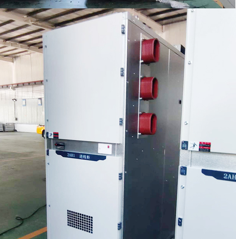 Armored removable 2AH1 indoor AC metal enclosed high-voltage switchgear, complete distribution cabinet, outgoing control cabinet