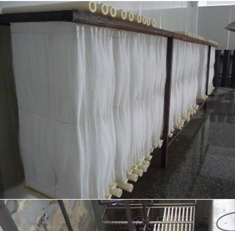 Hollow fiber membrane for water reuse and wastewater treatment in mbr ultrafiltration membrane module PVDF membrane bioreactor