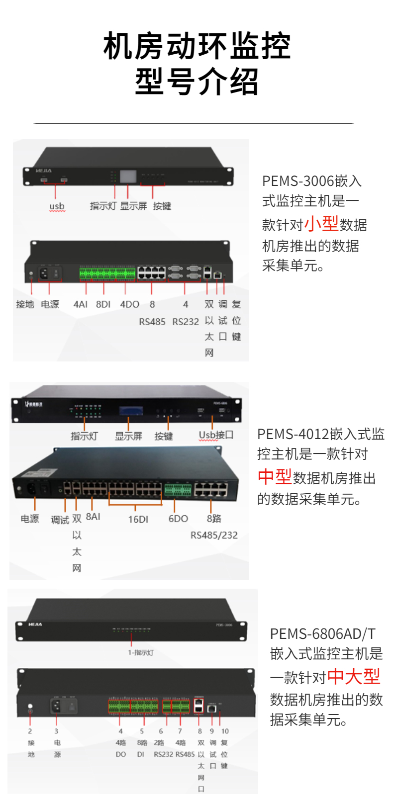 Ranking List of Computer Room Dynamic Environment Monitoring Brands and Customized Remote Monitoring of Jia Technology Data Center System