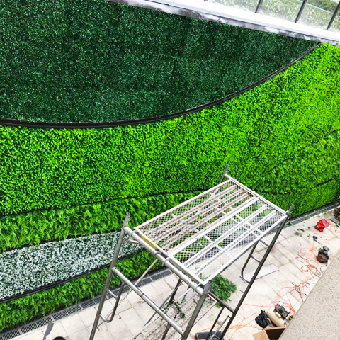 颐合垂直绿化仿真植物墙 墙面景观假绿植背景墙提供设计可定制约26.00元(图6)