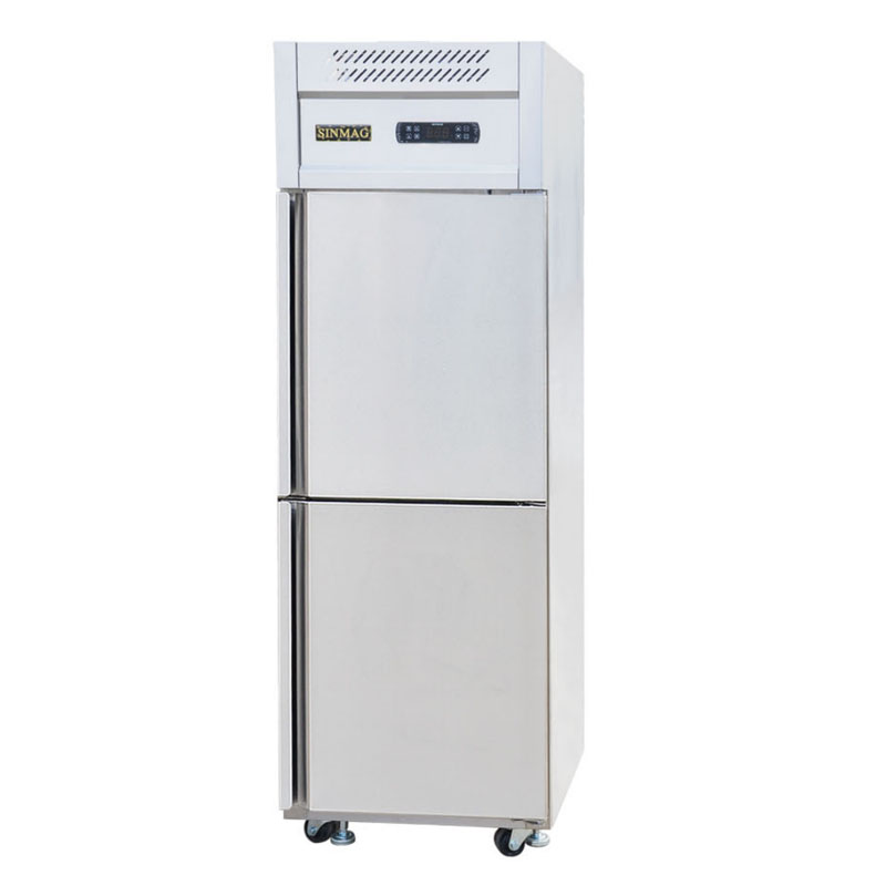 New wheat frozen storage refrigerator, plug-in tray, grid rack type freezer, 246 doors, full series of kitchen equipment supply