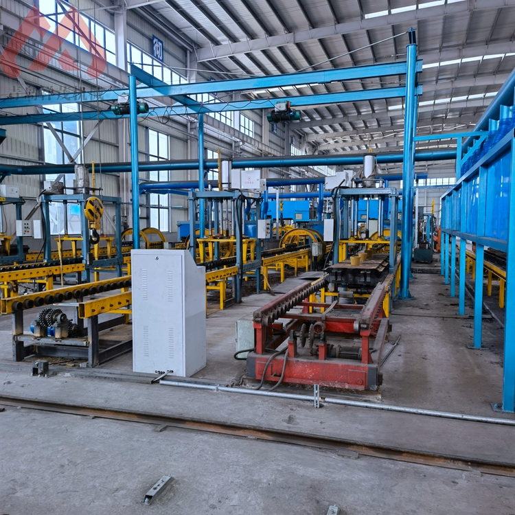 Iron mold sanding iron mold sanding line casting line molding line iron sanding machine