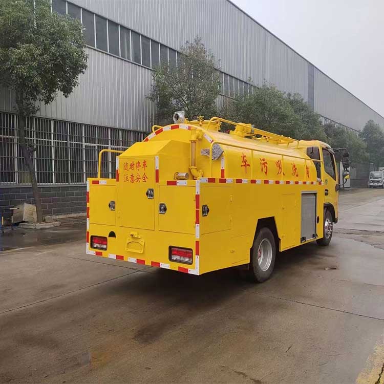 Shenhu brand HLQ5071GQWE6 Dolika National VI high-pressure cleaning and suction truck, 5-way suction truck, factory price sales