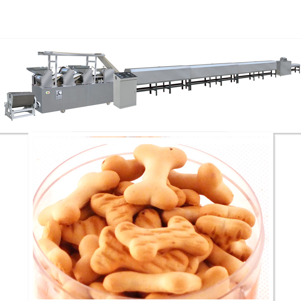 Biscuit production line_ Natural gas oven biscuit production machinery Various shapes of biscuit production lines