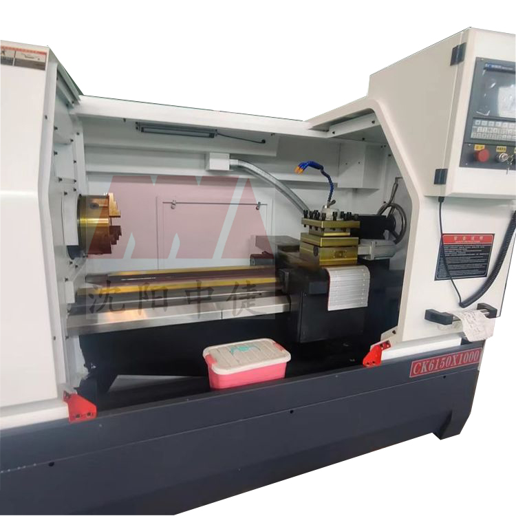 Zhongjie Supply CK6160 × 1000 CNC lathe large aperture four speed variable speed structure stable quenching guide rail