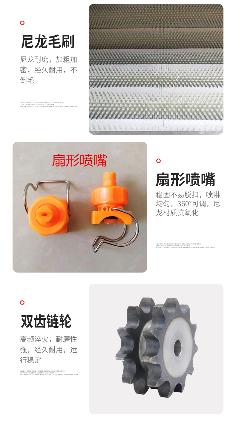 Prefabricated vegetable roller cleaning machine Ginger cleaning and peeling machine Pickled vegetables cleaning equipment manufacturer