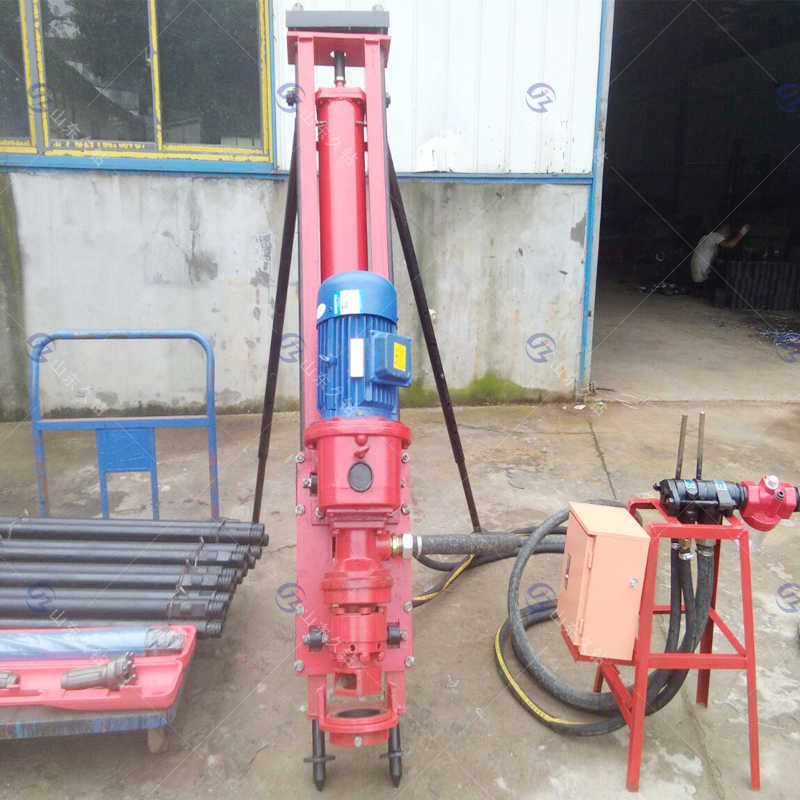 Jiuzhuan Small Pneumatic Drilling Machine Model FD-100 Downhole Drilling Machine Multi angle Rock Drilling Machine