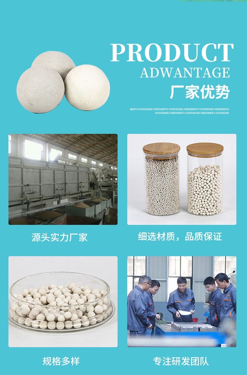 6mm 13mm 50mm High Density Catalyst Support Media Inert Alumina Ceramic Ball