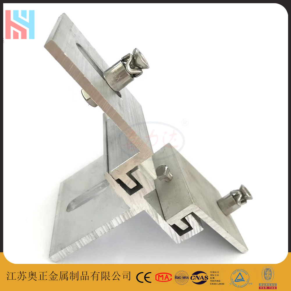 Xilida Anticorrosion Honeycomb Plate Hanger Combination Dry Hanging Knocking Back Bolt Aluminum Corner Code Curtain Wall Accessories