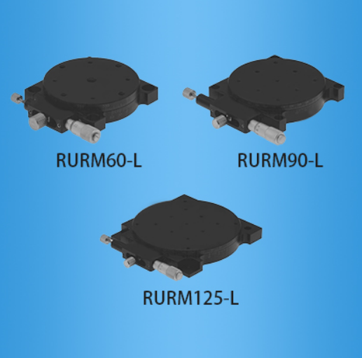 Ruiyu - Manual rotary table - Large angle coarse adjustment and small angle precision adjustment - Thread pair drive