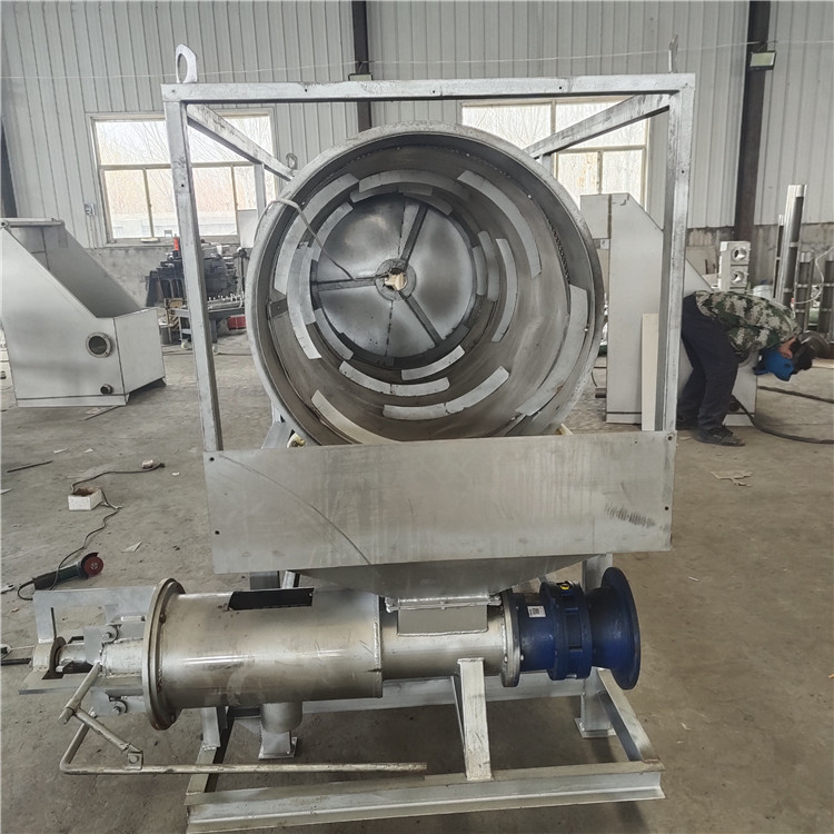 Stainless steel soybean milk separator Xinchen microfiltration pig manure dehydrator 200 distiller's grains processor