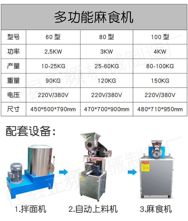 Commercial multi-function pasta machine shell machine hollow noodle machine Cat's ears (Steamed cat-ear shaped bread) machine corn noodle machine