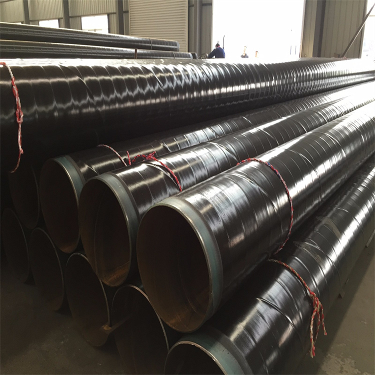 Hengyuan Enhanced 3PE Spiral Steel Pipe 3PE Anticorrosive Steel Pipe Special for Sewage Treatment Plant