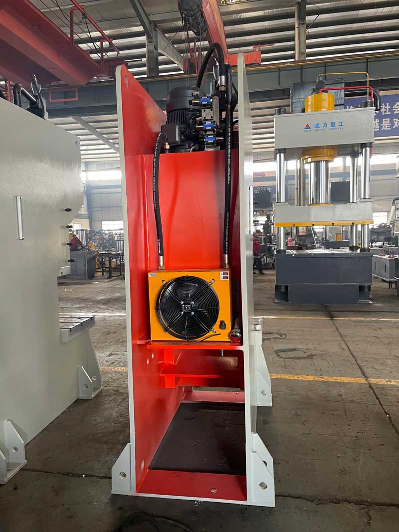 Hydraulic press for punching 160 ton auto parts of Weili Heavy Industry