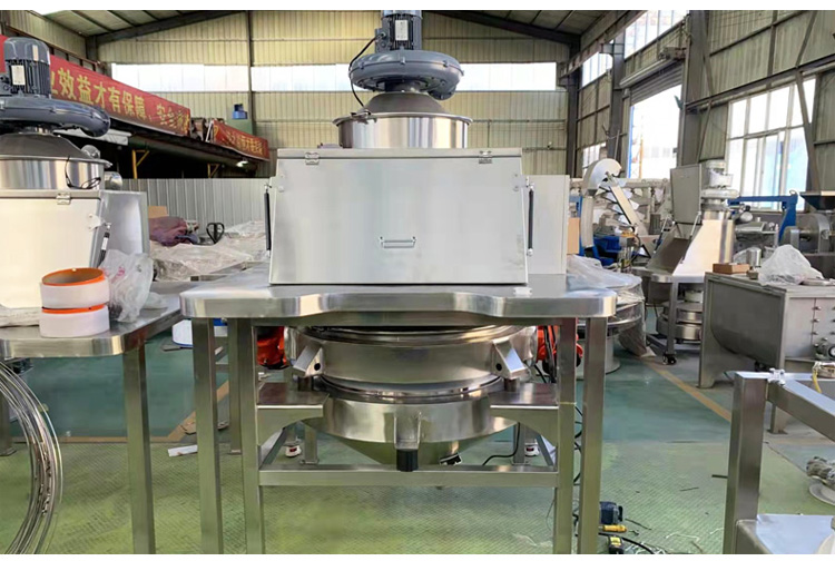 People follow the crowd and dust free feeding station, small bag ton bag powder feeding equipment, food chemical powder feeding machine