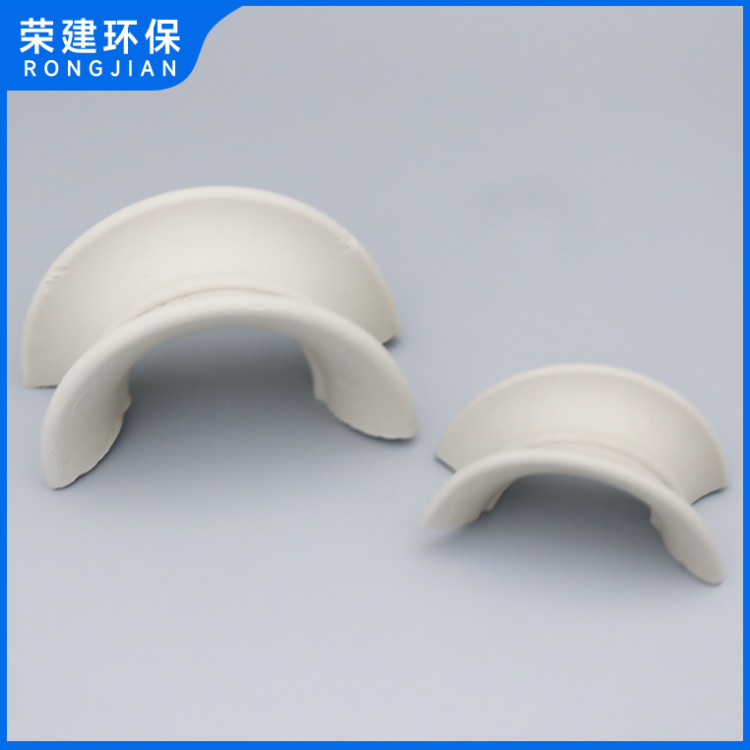 陶瓷矩鞍环散堆填料 多规格可定制 冷却塔 鞍形环传质效率高 - 百度爱采购