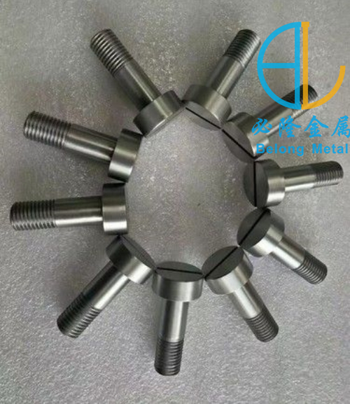 Pure tungsten screws, nuts, tungsten alloys, high-temperature and corrosion-resistant fasteners, non-standard shaped parts, customized according to drawings