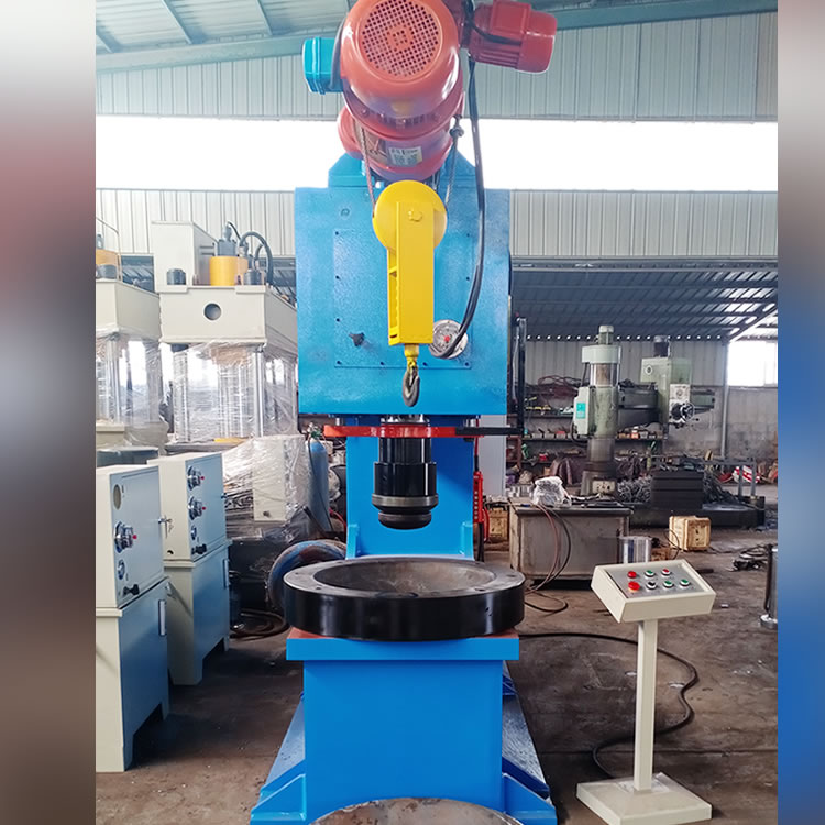 200 ton single column head press C-type single column servo hydraulic press graphite crucible forming