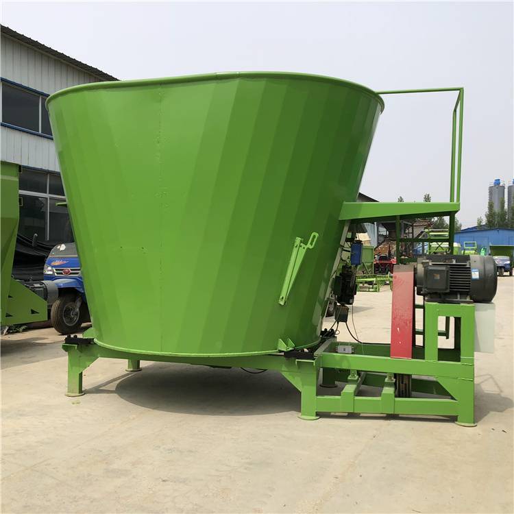 Breeding Feed Mixer Small Premix Mixer Horizontal Double Axis TMR Cow and Sheep Grass Mixer