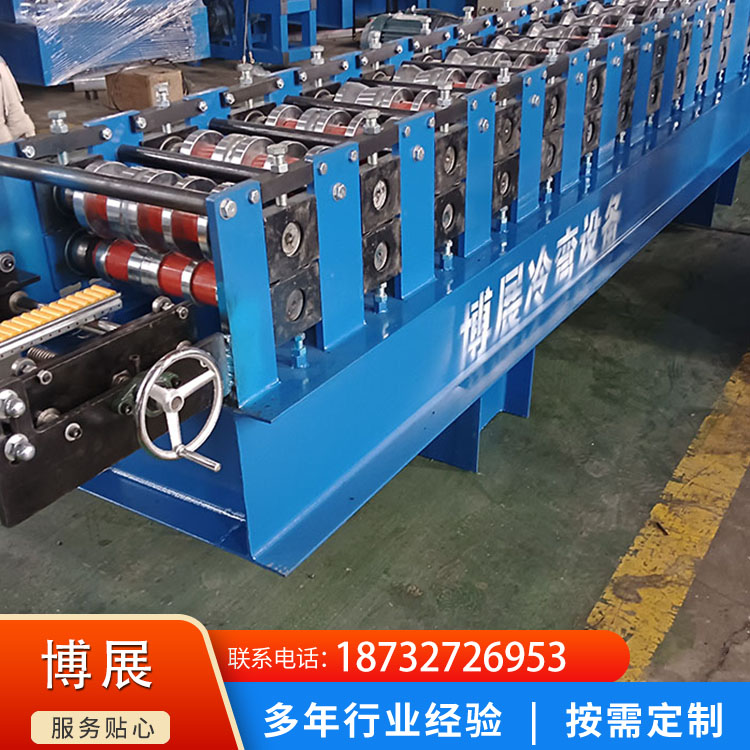 Bo Zhan Cold Bend Gutter Sink Forming Machine Tile Pressing Machine Color Steel Room Greenhouse Multiblock