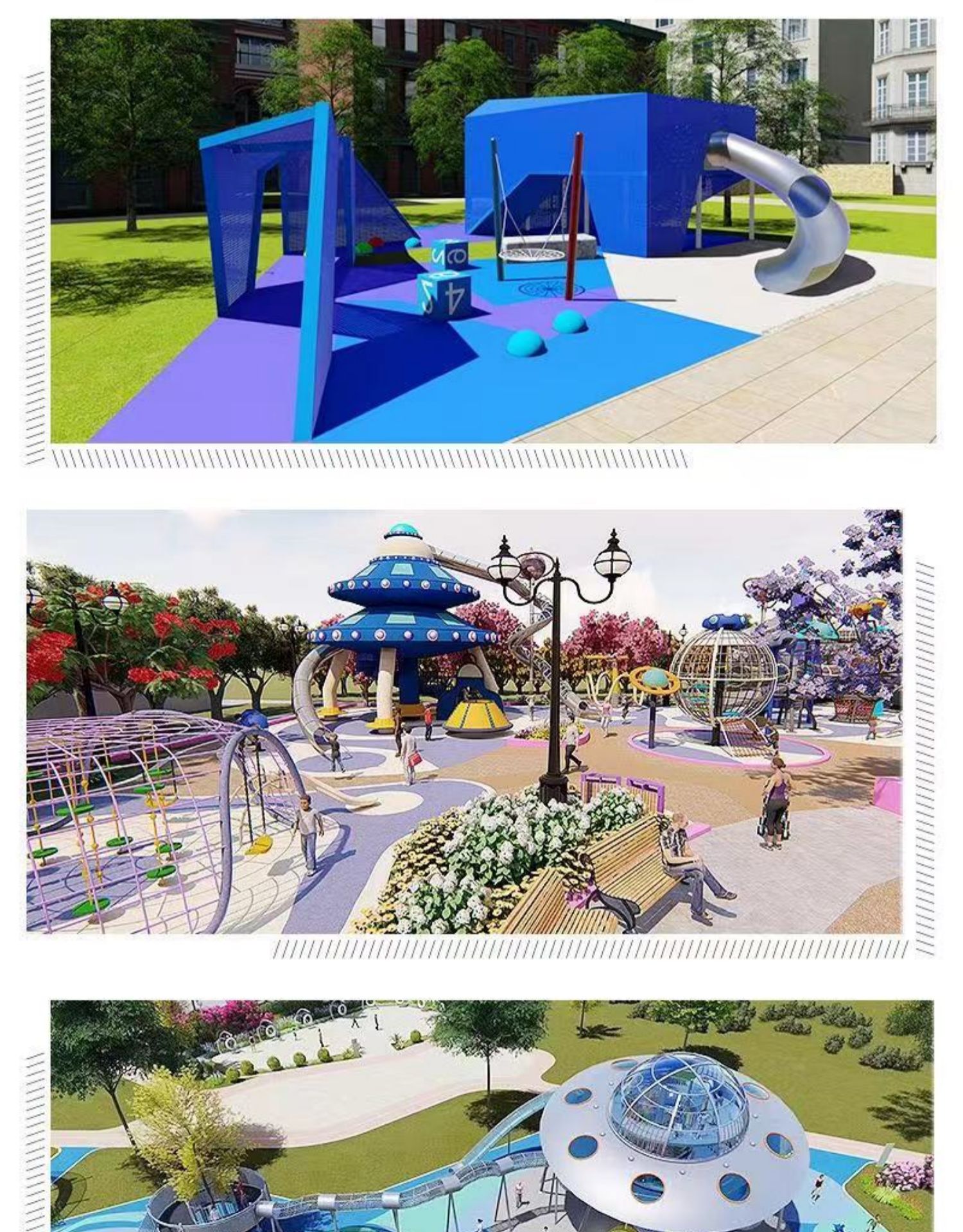 Manufacturer of children's amusement equipment, manufacturer of outdoor non-standard customized stainless steel outdoor slide, manufacturer of fiberglass