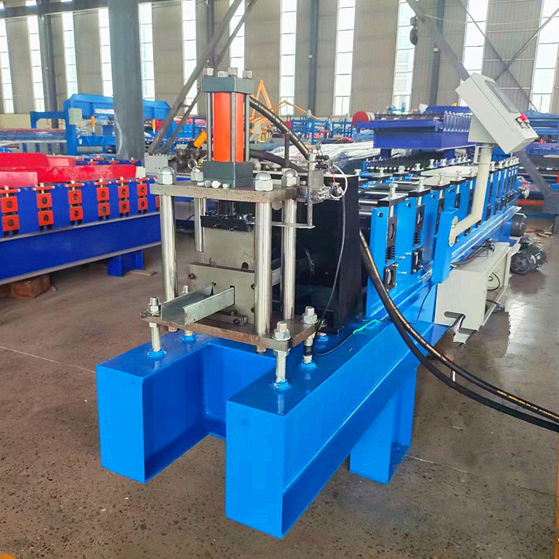 Customized octagonal reinforcement C-shaped steel equipment 80 single model C-shaped purlin machine, various irregular cold bending machines