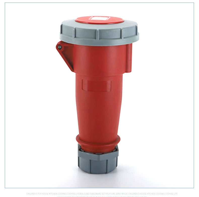 MNAKEQKS outdoor waterproof mechanical interlocking 32A five hole industrial plug socket connector