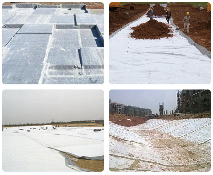 Artificial Lake GCL Sodium Based Bentonite Waterproof Blanket Garbage Landfill Membrane Waterproof and Anti seepage Blanket