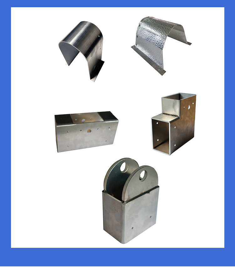 Haojun stainless steel bending punching laser high-precision cutting Q235B steel plate metal welding cutting non-standard parts