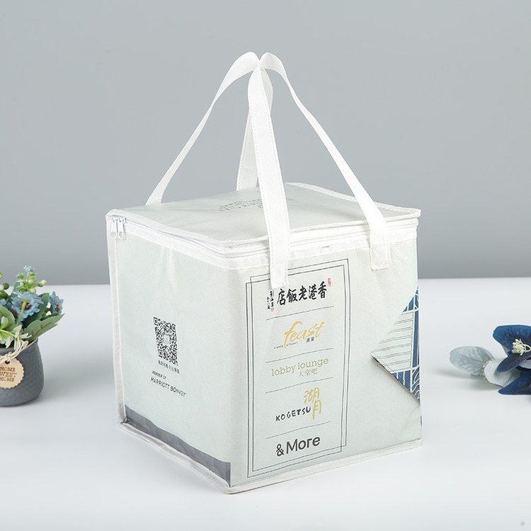 Non woven takeaway bags, thermal insulation bags, customized milk and dairy products, delivery, ice packs, customized wholesale