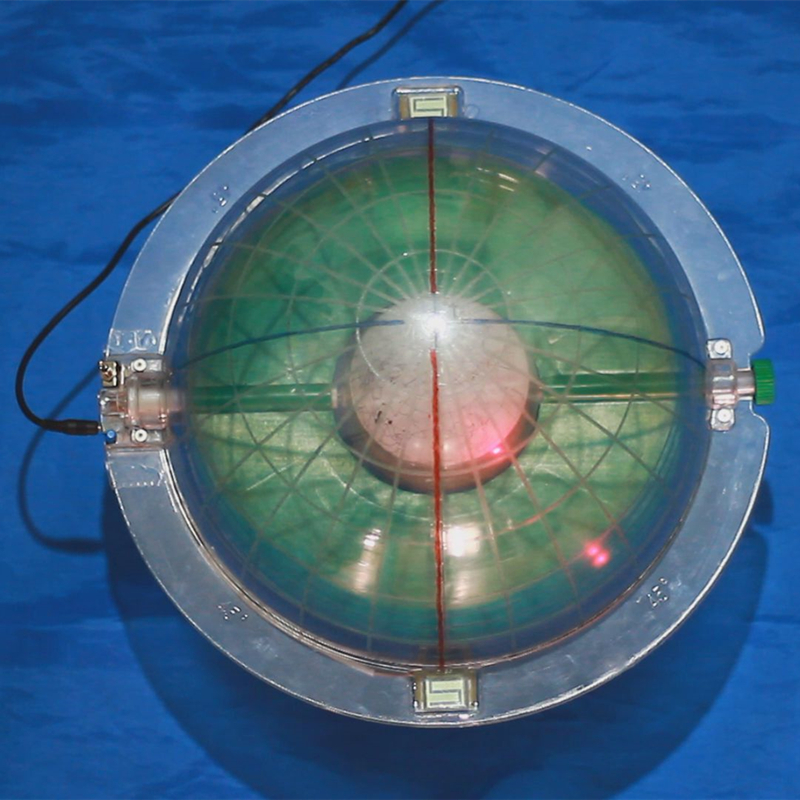 Model of popular science teaching equipment for geography classrooms on display in the school geography exhibition hall