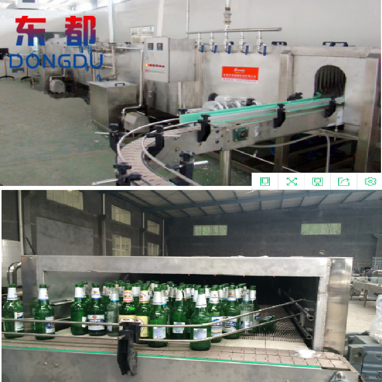 Canned kelp silk pasteurization machine Dongdu water bath packaged jelly sterilization assembly line bus sterilization machine