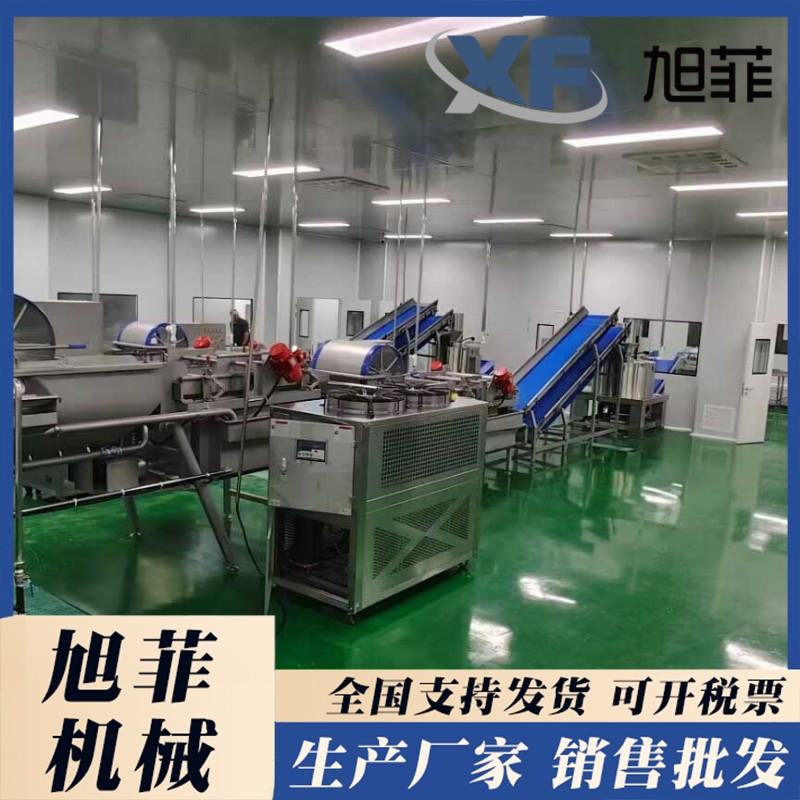 Central kitchen equipment, nutritious meals, group meals, prefabricated vegetables, clean vegetables, and complete processing equipment. Xufei has a complete range of products