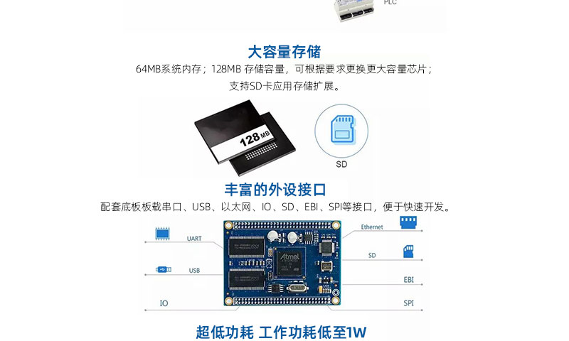 Qiyang Intelligent atmel9260 arm9 Core Board Linux Embedded System Industrial Customizable