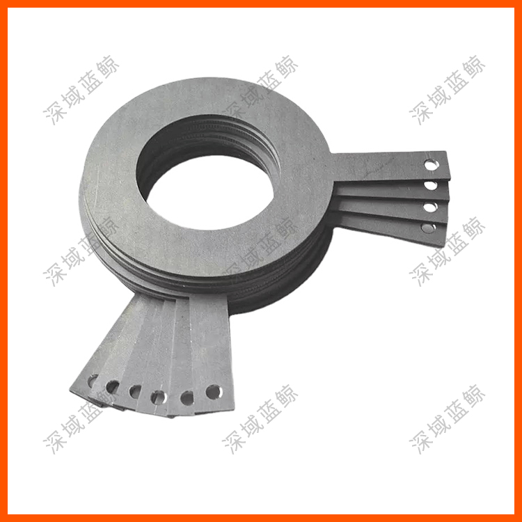 Customized tantalum grounding ring 2-3mm thick high-purity metal DN25 grounding ring processing