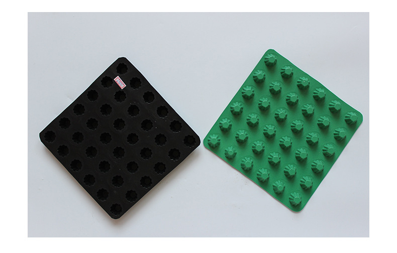 Free sampling of HDPE plastic concave convex drainage board H30 PVC board for golf course