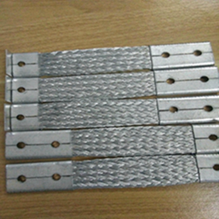 Baishili aluminum braided wire, aluminum conductive tape, aluminum braided tape for soft connection of silicon carbide rods, aluminum braided tape