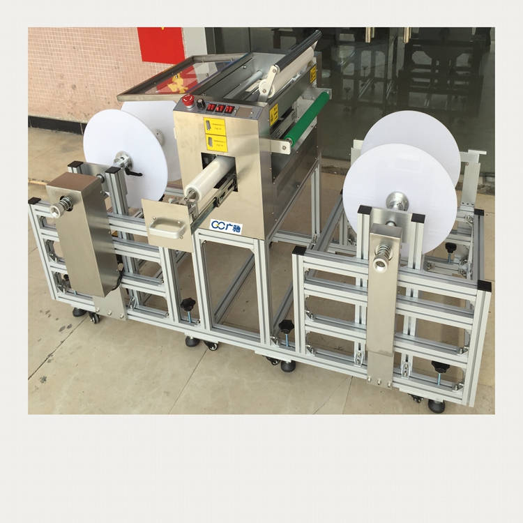 General plastic film grade PP dedusting machine PE film coiled material surface cleaning dedusting