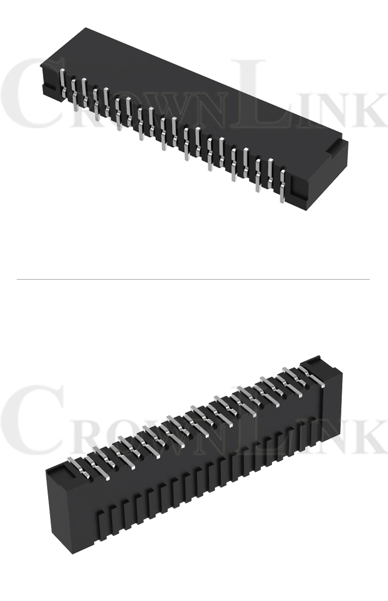 CROWNLINK Song Yi Quick Connect 1.0mm FPC Connector SMT Vertical F1.0-XXSVTJ