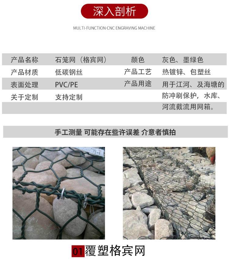 Customized support for river safety protection with reinforced gabion mesh and gabion mesh